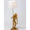 Tischleuchte Animal Standing Monkey Gold 51Cm