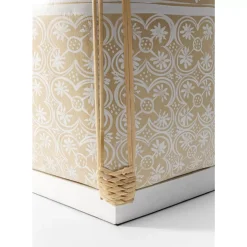 Tischleuchte Basket Creme