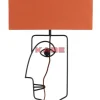 Tischleuchte Face Wire Orange