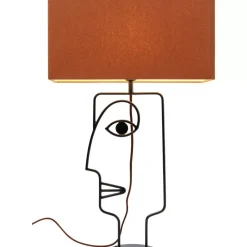 Tischleuchte Face Wire Orange