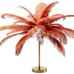 Tischleuchte Feather Palm Rusty Red 60Cm