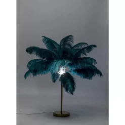 Tischleuchte Feather Palm Grun 60Cm