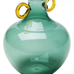 Vase Amore Handle Blau 16Cm