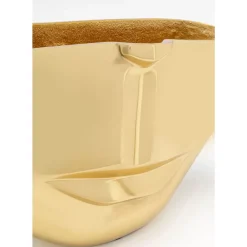 Vase Half Face Gold 38Cm