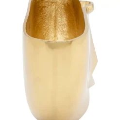 Vase Half Face Gold 38Cm