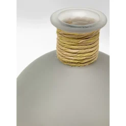 Vase Isola Belly Grau 25Cm