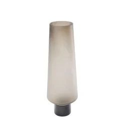 Vase Noble Ring Braun Matt 40Cm