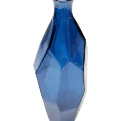 Vase Origami Blau 31Cm