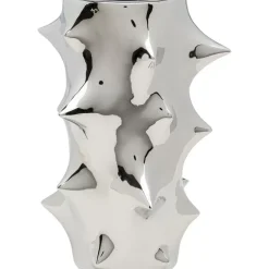 Vase Pointy Silber 30Cm