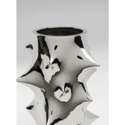 Vase Pointy Silber 30Cm