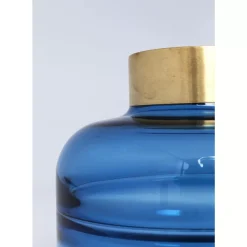 Vase Positano Belly Blau 21Cm