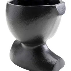 Vase Rostro Schwarz 17Cm