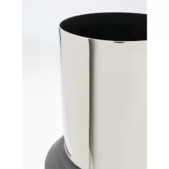 Vase Vesuv Schwarz 51Cm