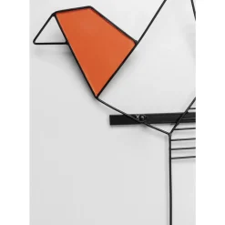 Wandgarderobe Origami Bird 114Cm