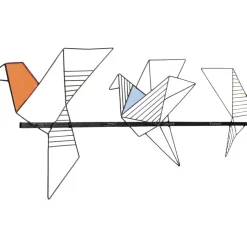 Wandgarderobe Origami Bird 114Cm