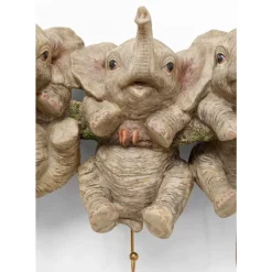 Wandhaken Three Mini Elephants