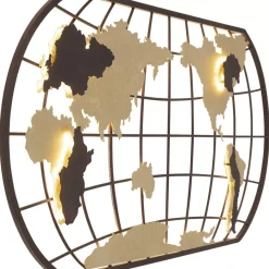 Wandleuchte Earth Grid