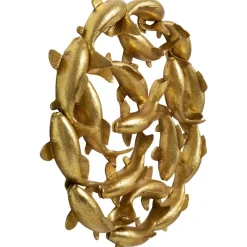 Wandobjekt School Of Koi Gold O102Cm