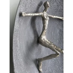 Wandobjekt Umano Silber O60Cm