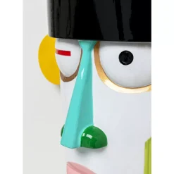 Wandobjekt Wink Schwarz