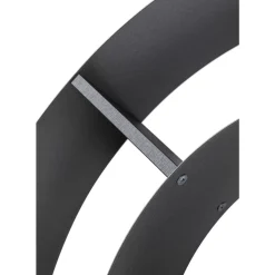 Wandregal Snail Silver Grau