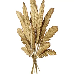 Wandschmuck Leaf Bouquet Gold