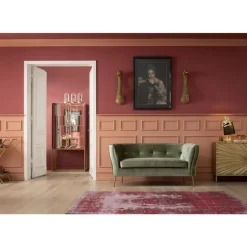 Wandschmuck Ostrich Gold