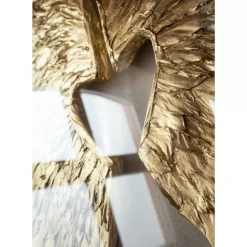 Wandschmuck Wings Gold-Weis 120X120Cm
