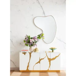 Wandspiegel Shape Brass 110X120Cm