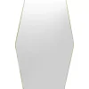 Wandspiegel Shape Hexagon Brass 64X94,5Cm