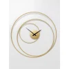 Wanduhr Circular Gold O74Cm