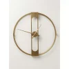 Wanduhr Clip Gold O60Cm