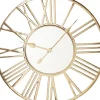 Wanduhr Giant Gold O80Cm