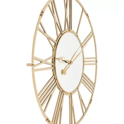 Wanduhr Giant Gold O120Cm