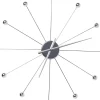 Wanduhr Like Umbrella Balls Chrome