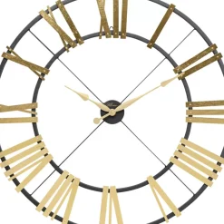 Wanduhr Nevio Brass O95Cm