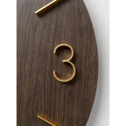 Wanduhr Oscar Schwarz O60