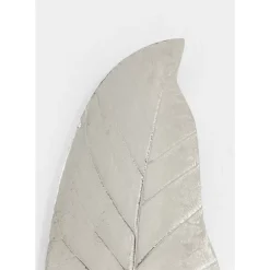 Windlicht Leaf Silber